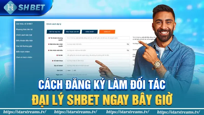 Hợp tác làm đại lý SHBET thu nhập trăm triệu mỗi tháng 3 Cách đăng ký làm đối tác đại lý SHBET ngay bây giờ